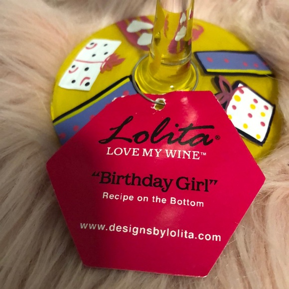 Lolita Birthday Girl Wine Glass - Picture 7 of 8